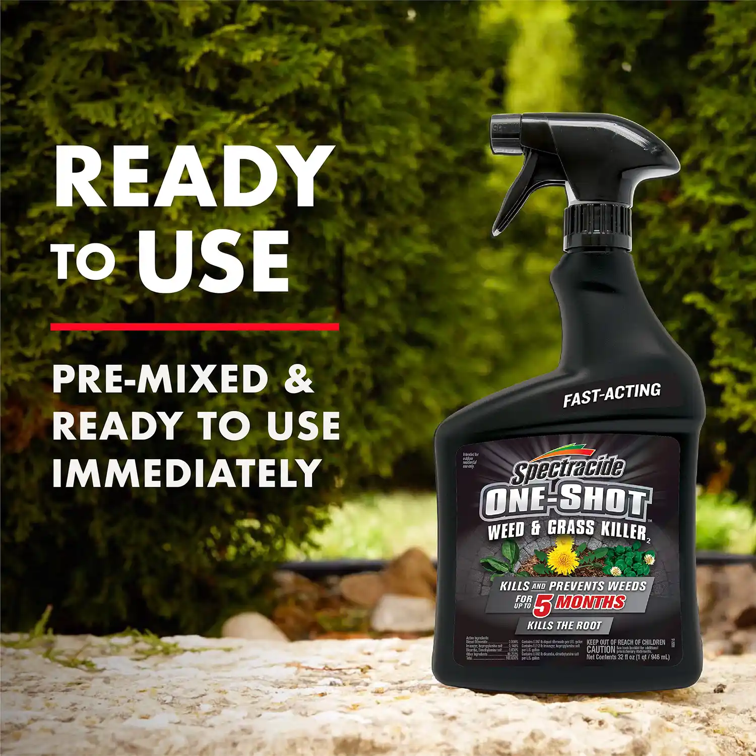 Spectracide One-Shot Weed & Grass Killer - Thumbnail 5