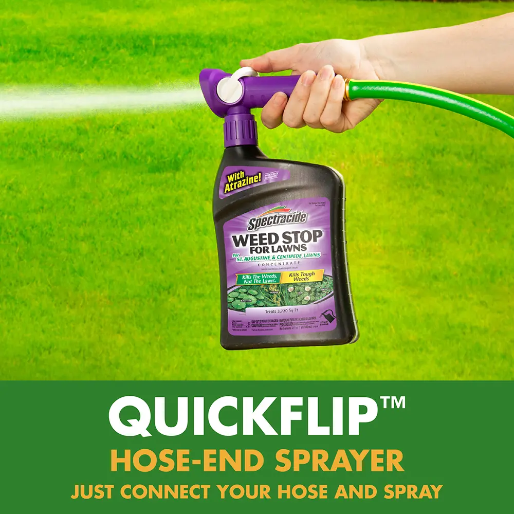 QuickFlip Hose-End Sprayer: Just Connect Your Hose and Spray