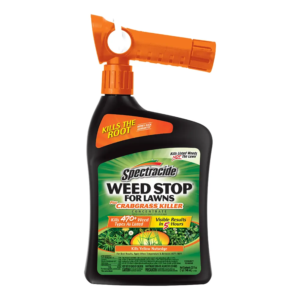 Weed Stop® For Lawns Plus Crabgrass Killer Concentrate Ready-to-Spray 32 oz front
