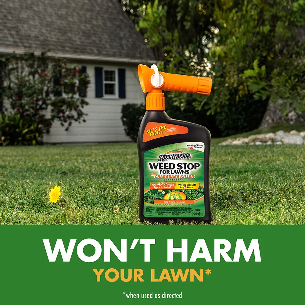 Won't Harm Your Lawn When Used as Directed