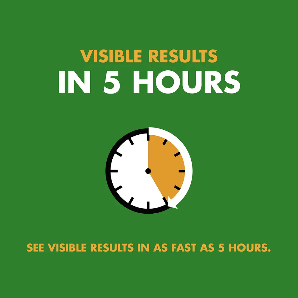 Visible Results in 5 hours