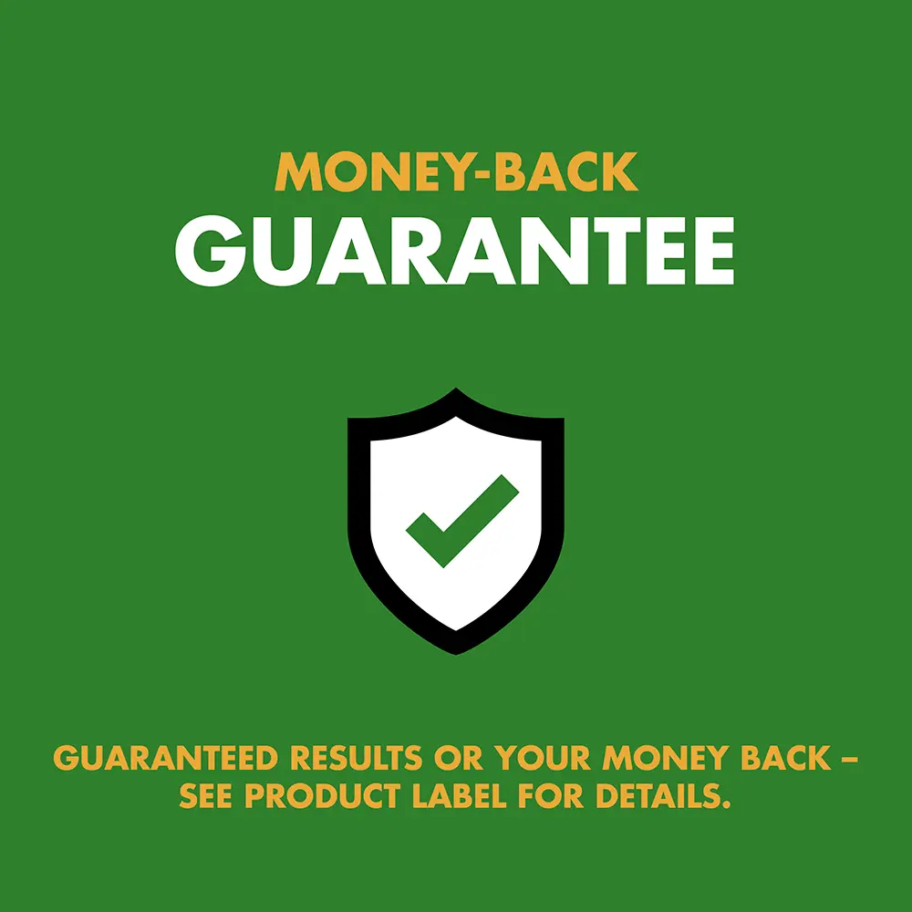 Guaranteed results or your money back - see product label for details