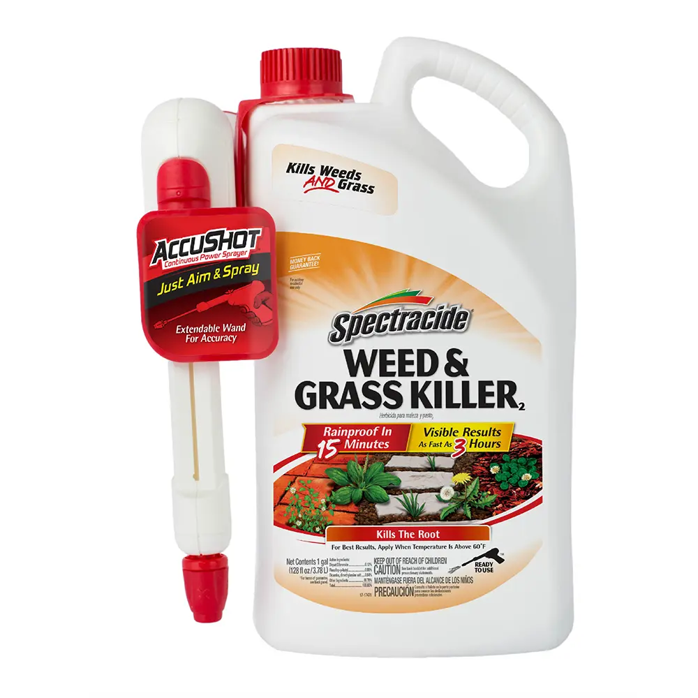 Weed and Grass Killer with AccuShot Sprayer 1 Gallon front