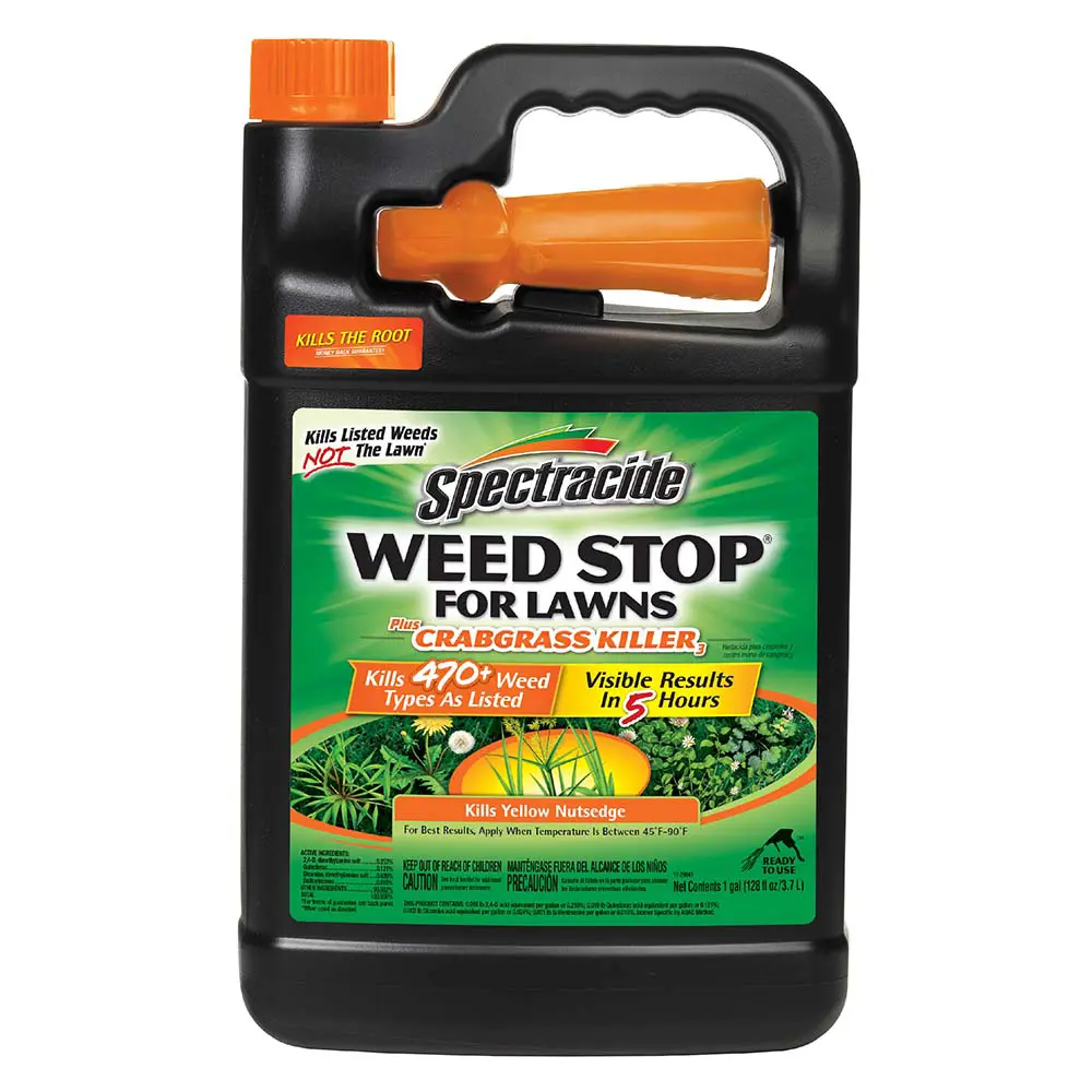 Weed Stop® for Lawns Plus Crabgrass Killer4 Ready-to-Use 1 gallon front