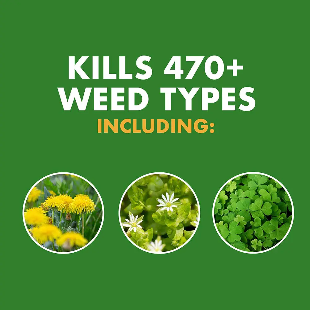 Kills 470+ weed types