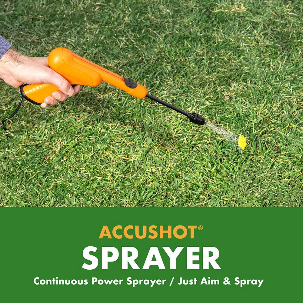 AccuShot Sprayer - Continuous Power Sprayer, Just Aim and Spray