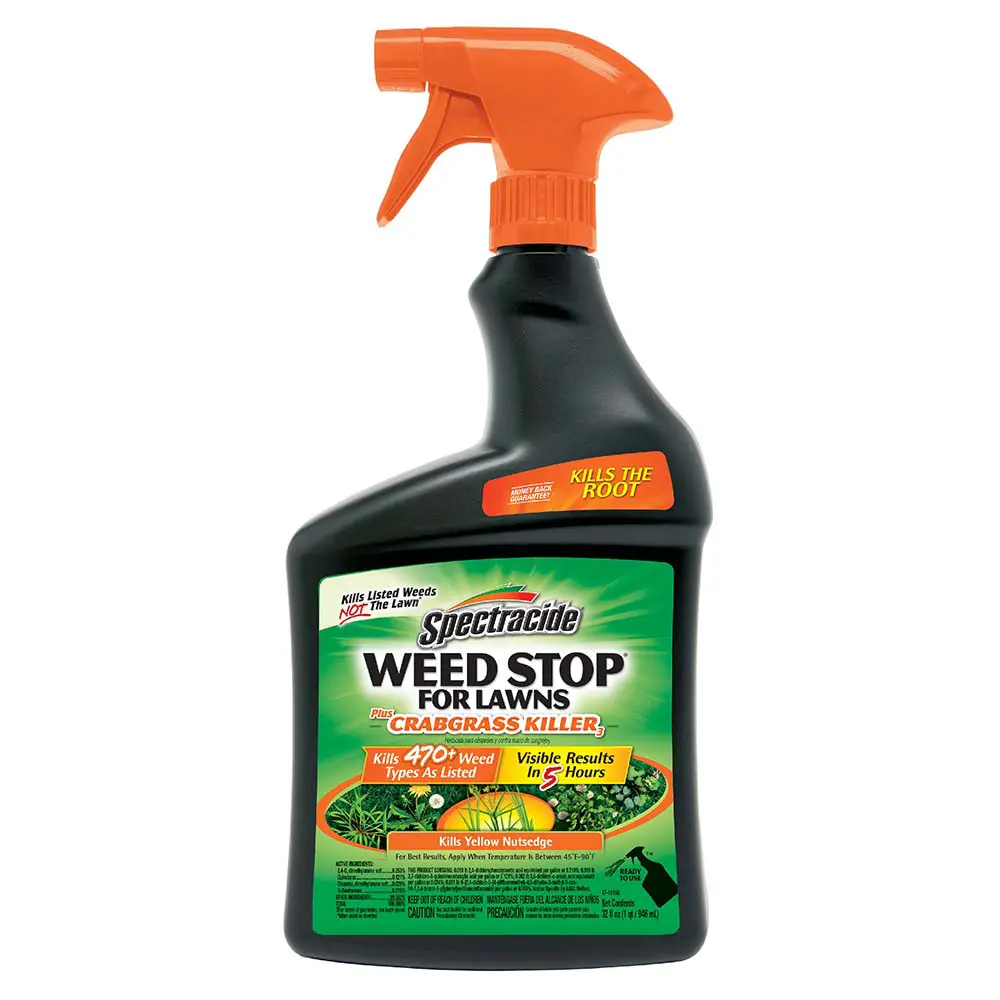 Weed Stop® for Lawns Plus Crabgrass Killer3 Ready-to-Use 32 oz front