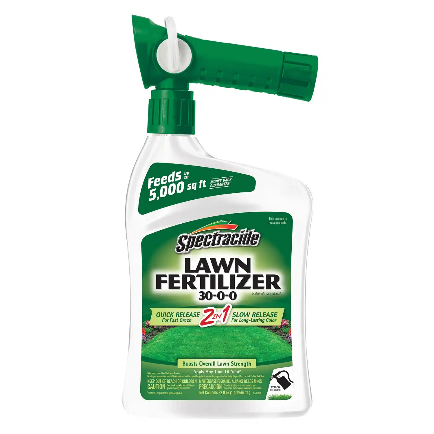Spectracide® Lawn Fertilizer 30-0-0 (32 Fl Oz) Front Render