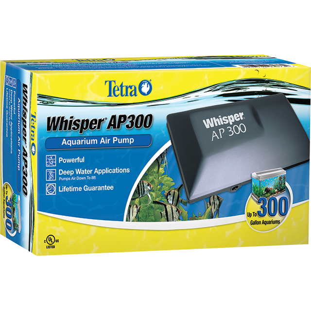 Tetra 26076 Whisper Deep Water Air Pump AP300 Front