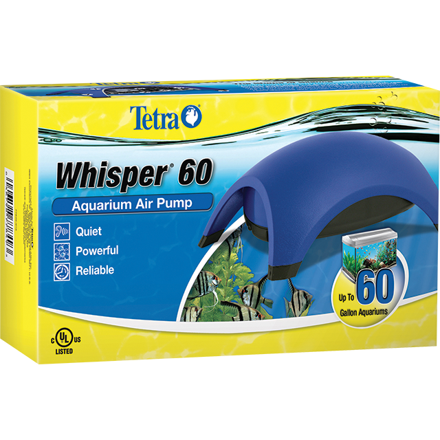 Tetra 77849 Whisper 60 Aquarium Air Pump Front