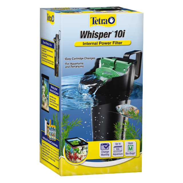 Tetra 25816-03 Whisper 10i Internal Power Filter Front