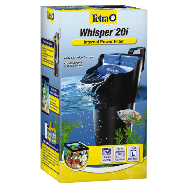 Tetra 25817-03 Whisper 20i Internal Power Filter Front