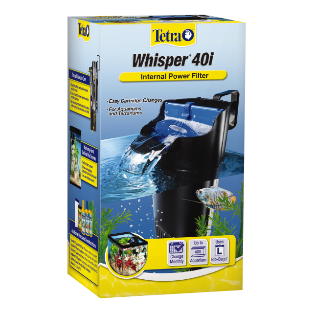 Tetra 25818-03 Whisper 40i Internal Power Filter Front