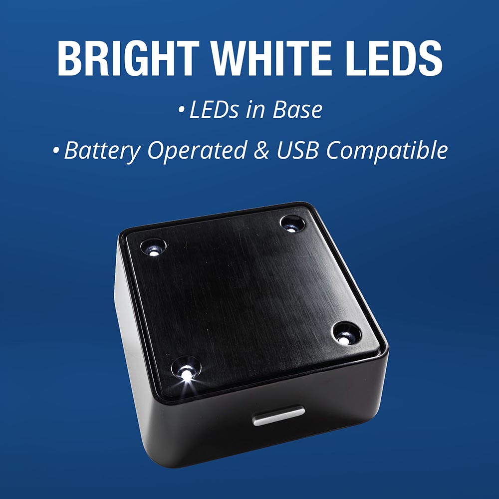 AQ-29050 Tetra LED Betta Tank, 1 Gallon, Small, Clear Plastic Trapezoid-Shaped Fish Tank - Bright White LEDs