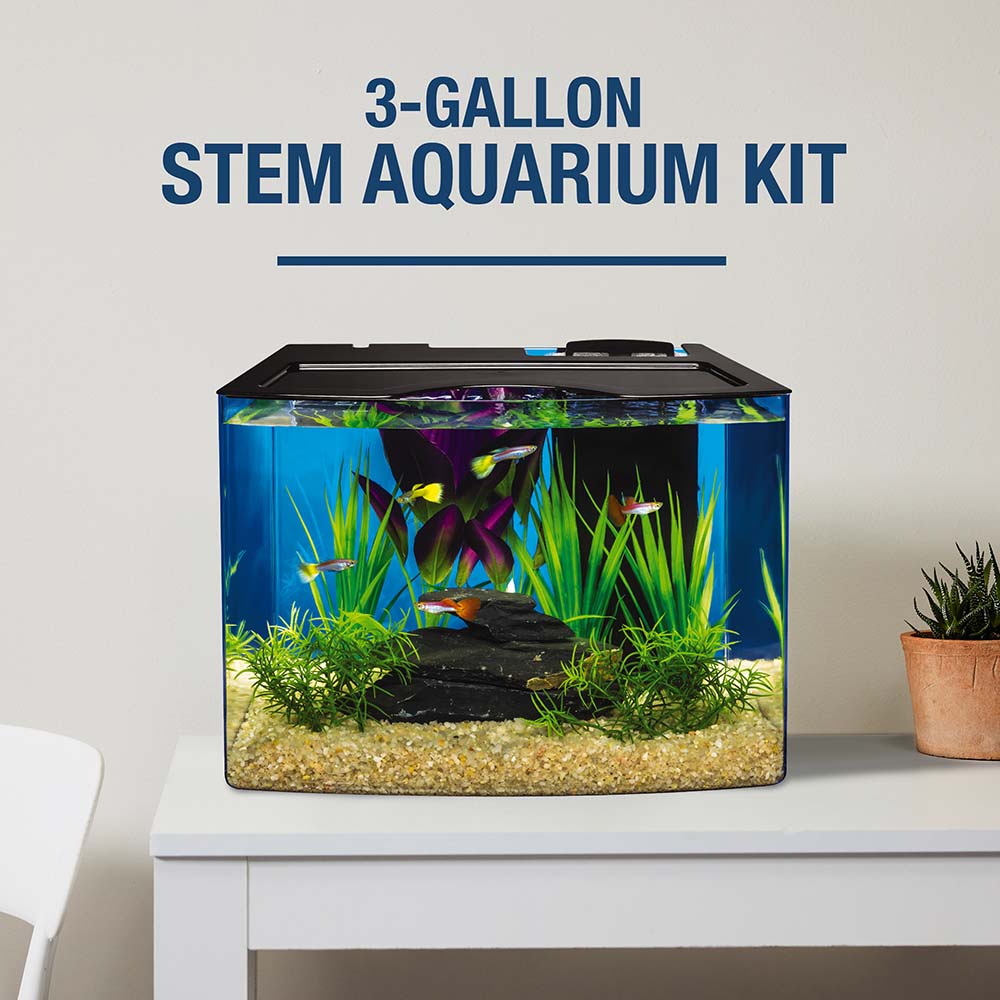 AQ-78481E Crescent STEM Aquarium Kit With Activity Guide, 3 Gal