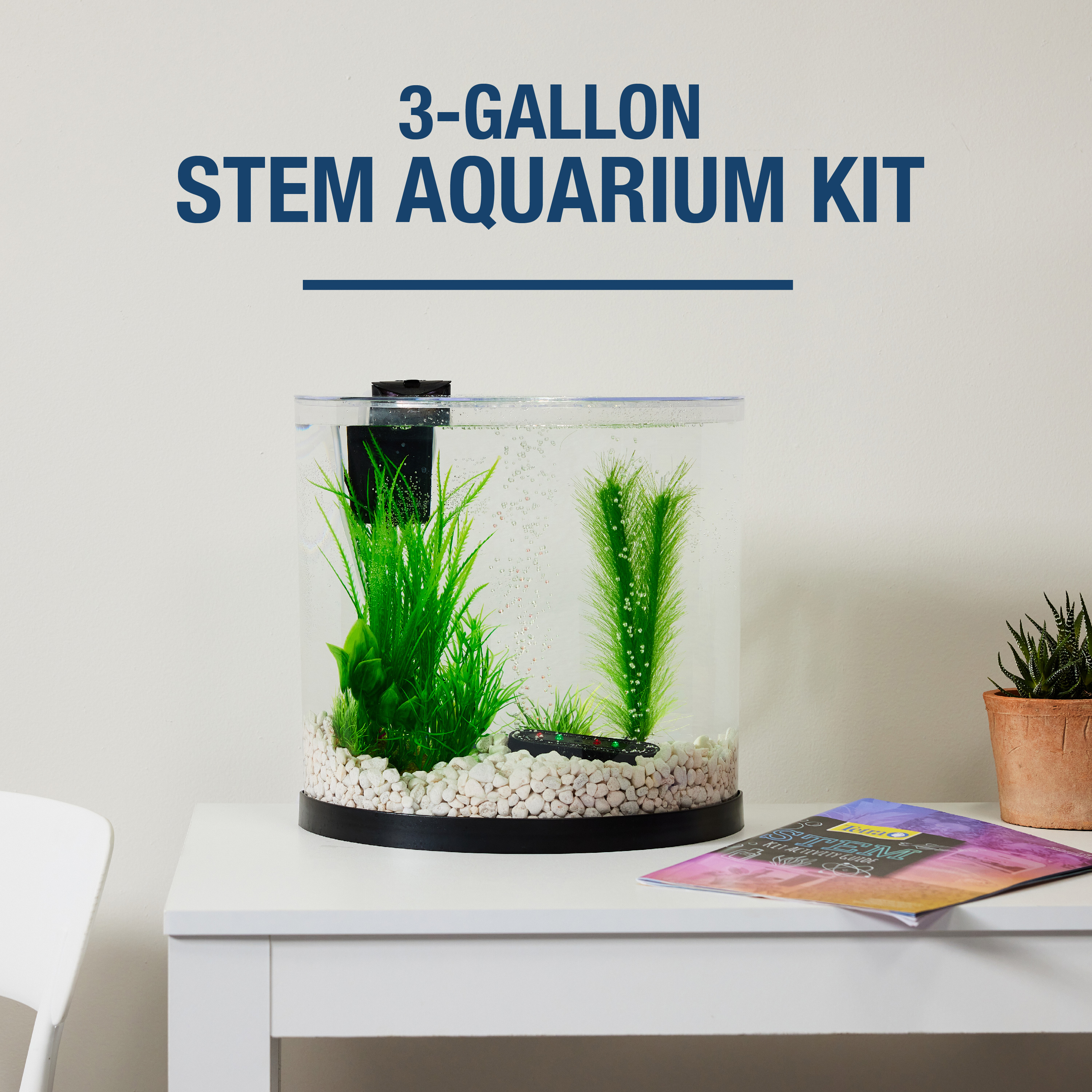 STEM Aquarium Kit with Activity Guide, 3 Gal