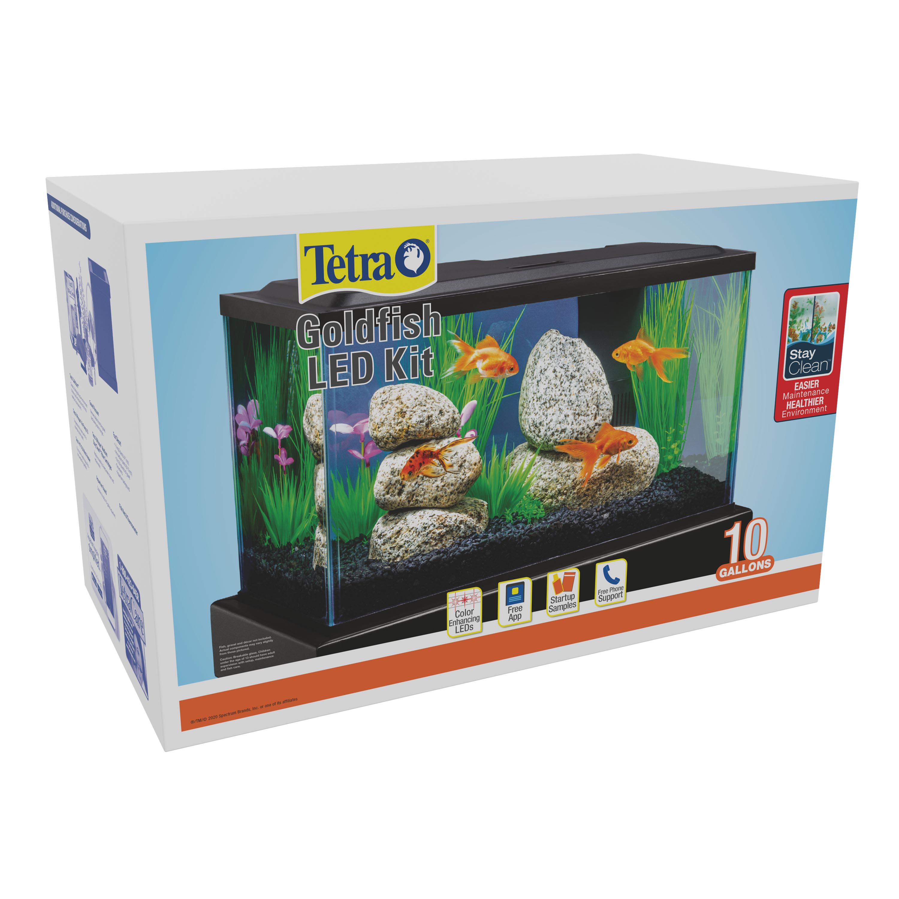 NV8162003 Tetra Goldfish Kit 10 Gallon Front