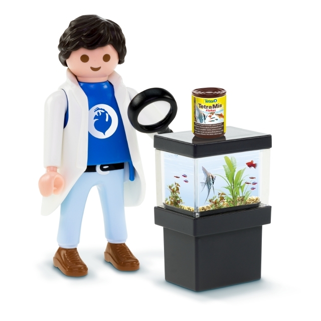 Tetra PLAYMOBIL Explore Your Aquarium 10 Gallon Kit Toy Figure