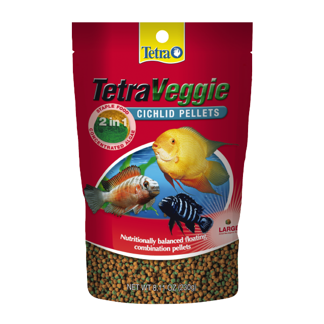 TetraVeggie Cichlid 2-in-1 Cichlid Veggie Pellets Front