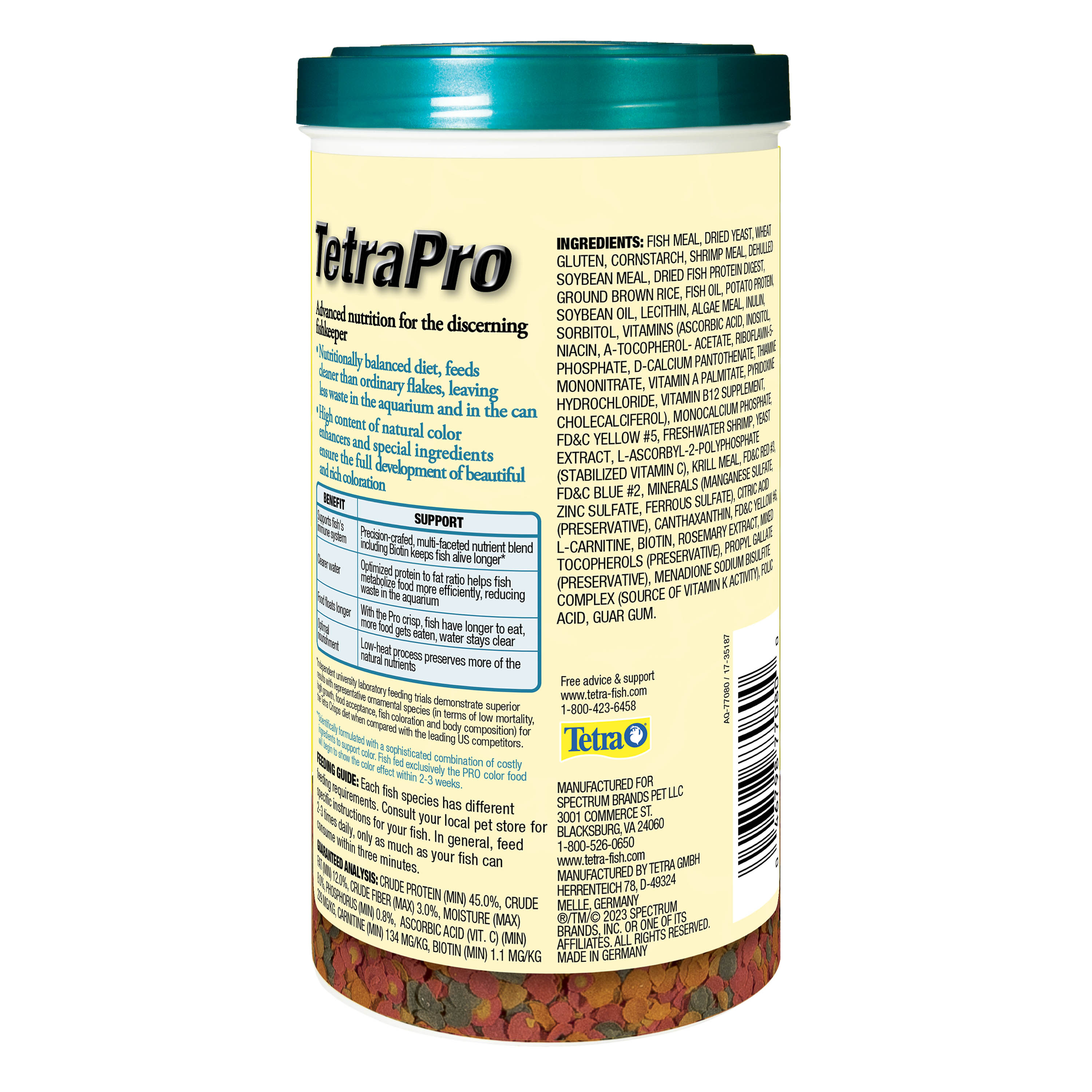 Tetra Pro Special Color Crisps back