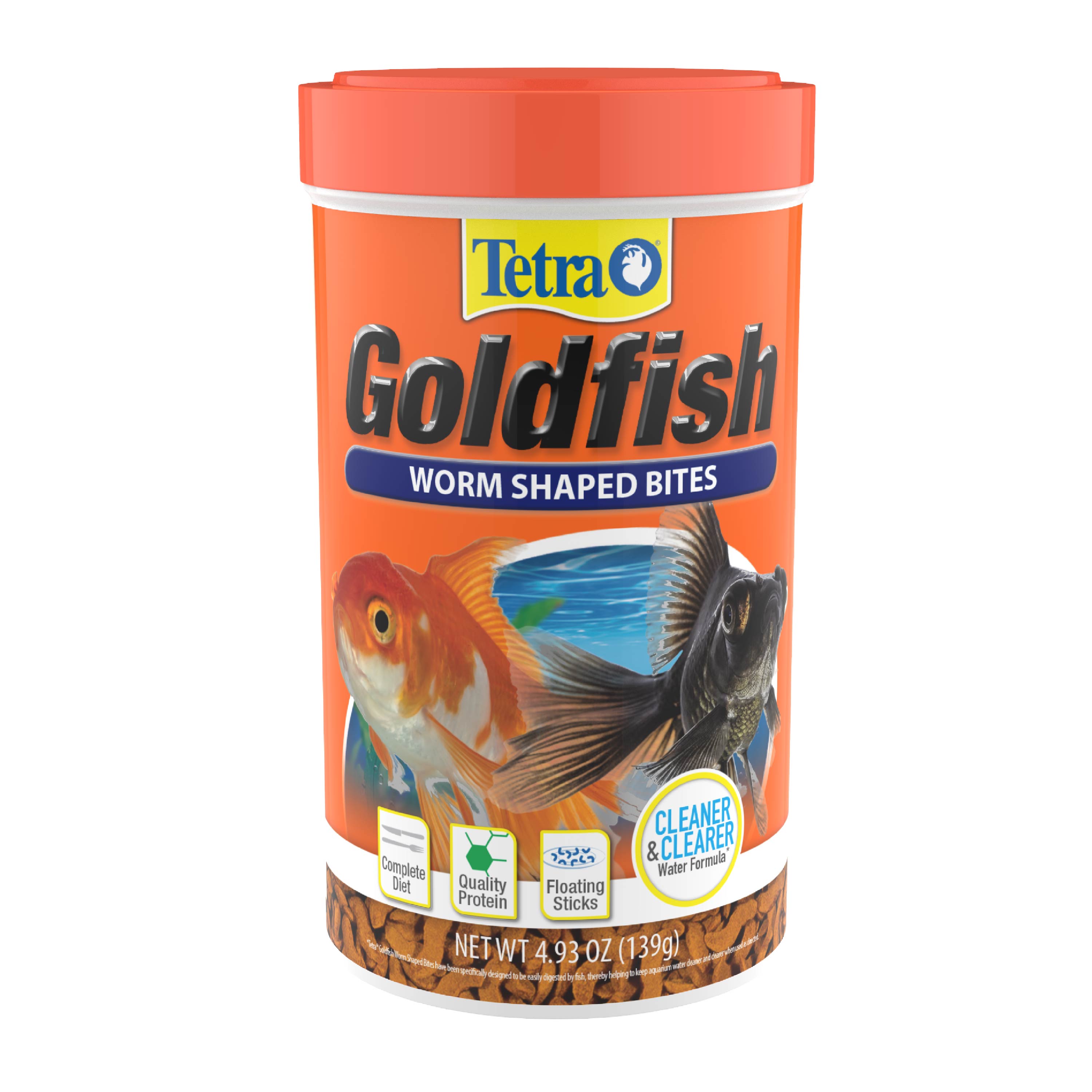 AQ78588 Tetra Goldfish Worm Shaped Bites Front