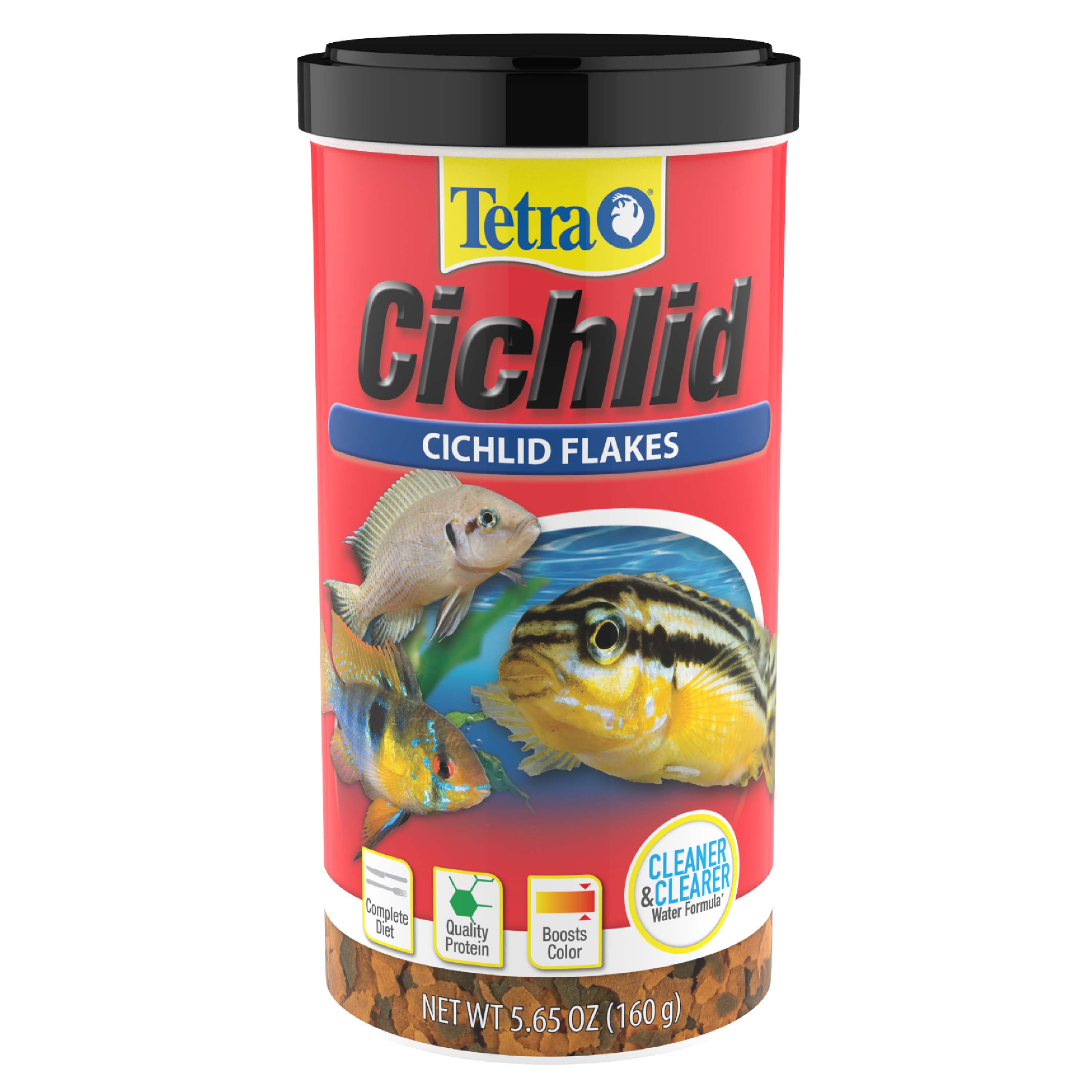 AQ-16147 TetraCichlid™ Cichlid Flakes - Front Render