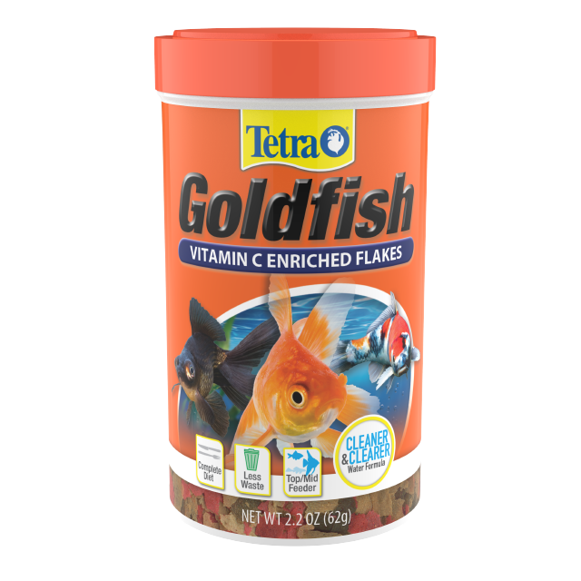 Tetra Goldfish Vitamin C Flakes Front