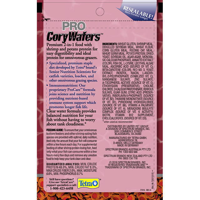 Tetra Pro Cory Waferes Back