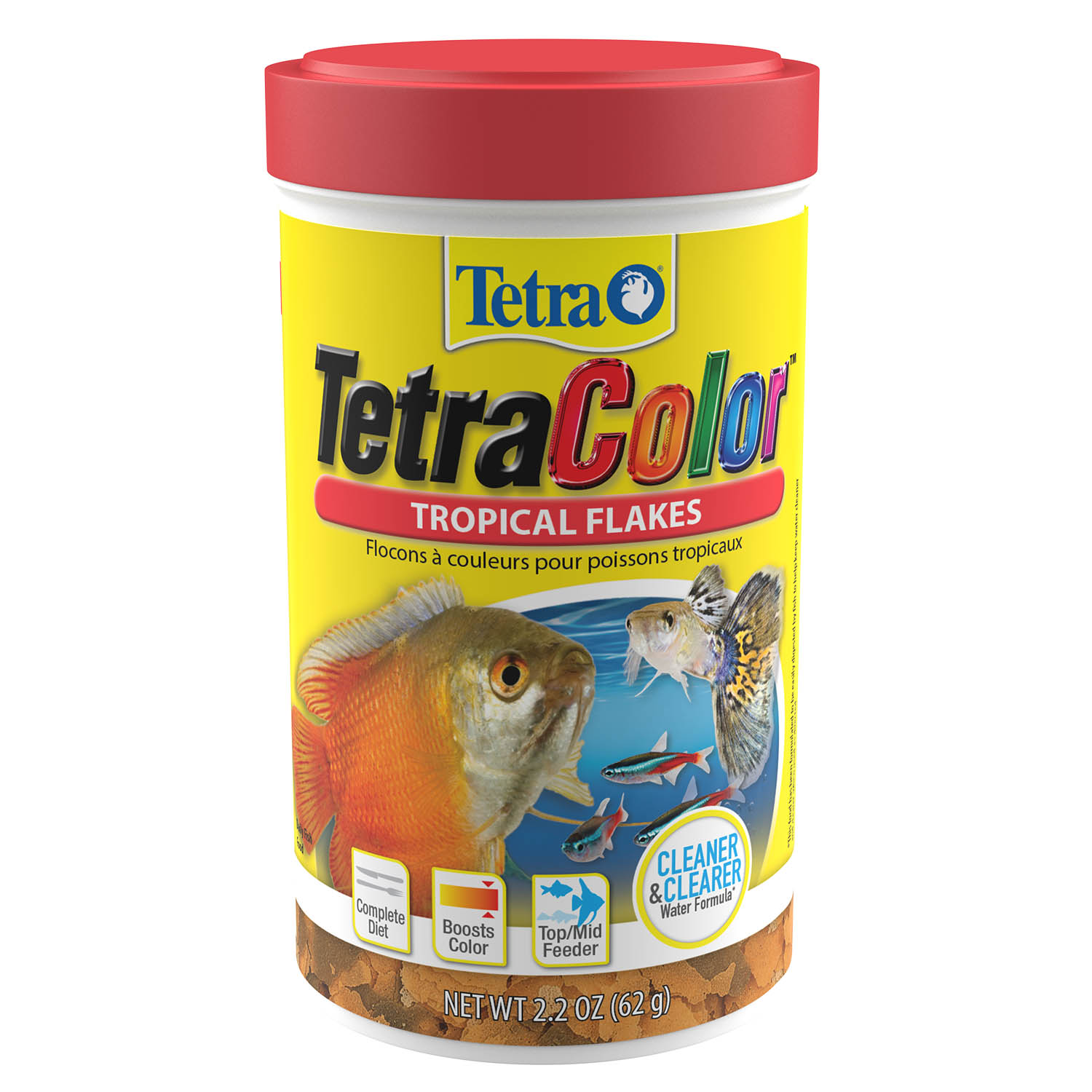 Tetra® Tropical Color Flakes