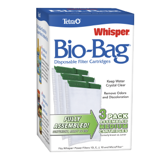Tetra Whisper Bio-Bag Replacement Cartridges 3 ct Medium Front