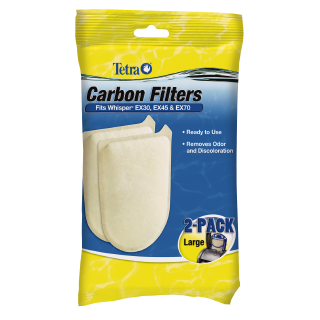 Tetra Whisper EX Carbon Filter Replacement Cartridges Large 2 ct Front