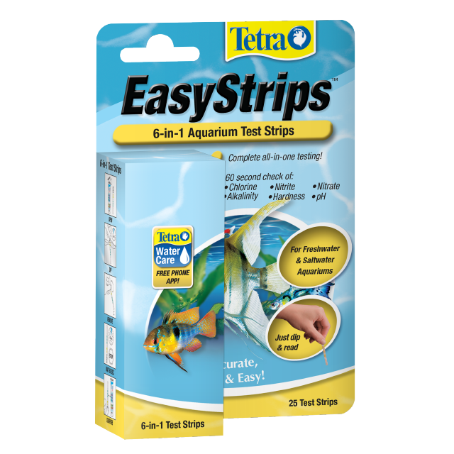 Tetra Easy Strips 6-in-1 Test Strips 25ct Front