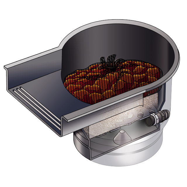 Tetra Pond Waterfall Filter Cutaway