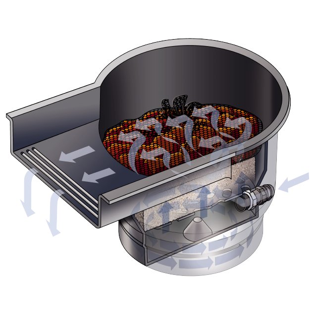 Tetra Pond Waterfall Filter Cutaway