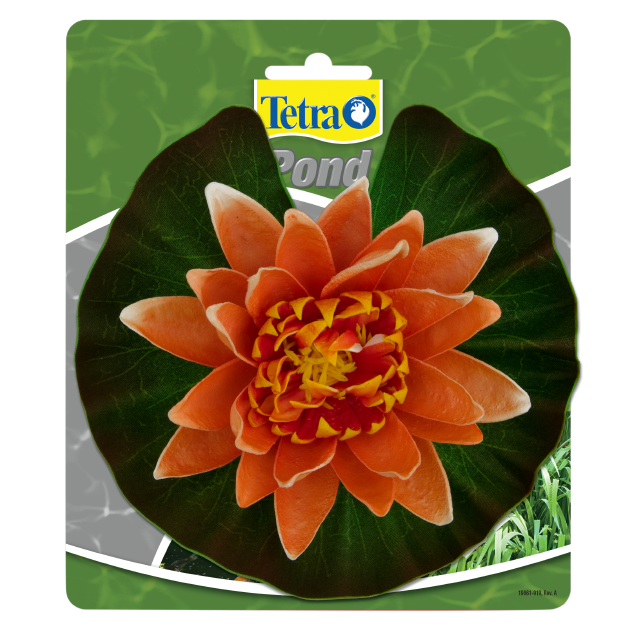 Tetra Pond Plastic Lily Assortment Orange Front