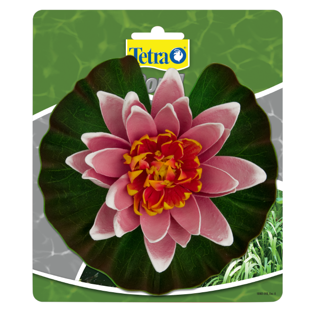 Tetra Pond Plastic Lily Assortment Pink Front