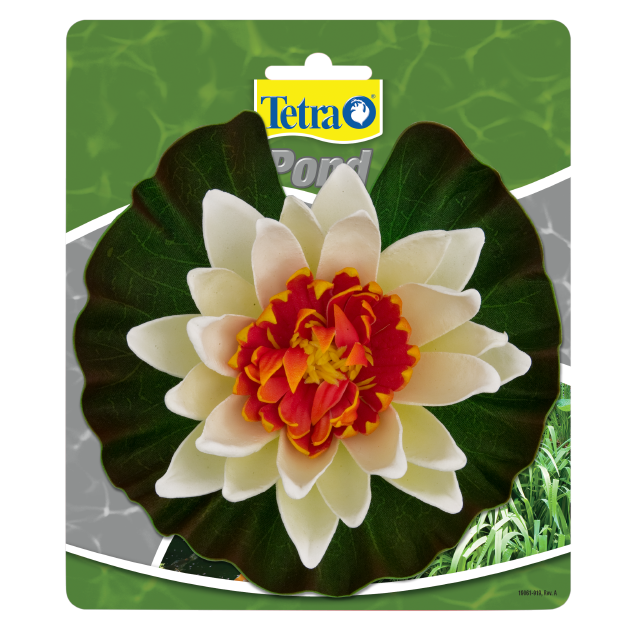 Tetra Pond Plastic Lily Assortment White Front
