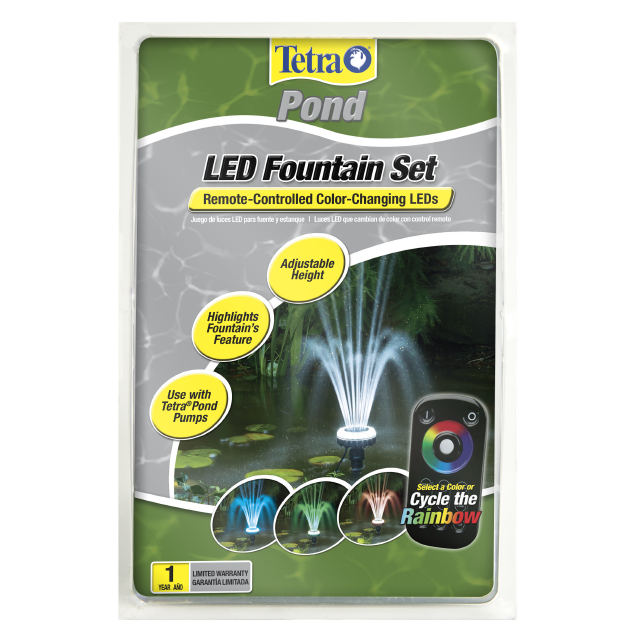 Tetra Pond LED Fountain Light Set with Remote Front