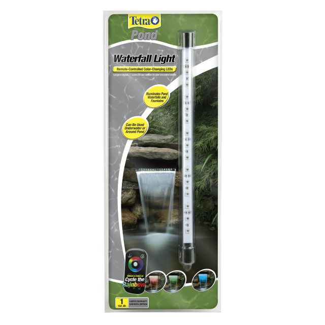 Tetra Pond LED Waterfall Light Set with Remote Front