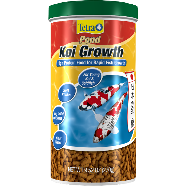 Tetra Pond Koi Growth Front
