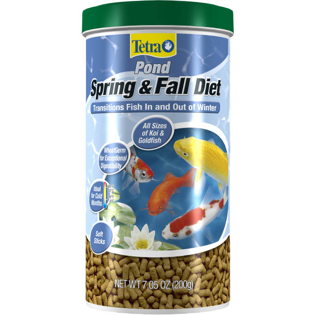 Tetra Pond Spring and Fall Diet Front