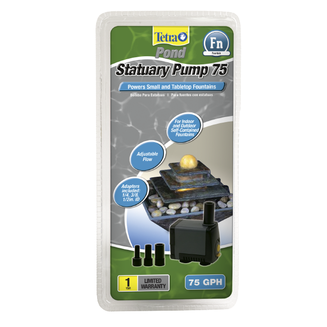 Tetra Statuary Pump 75 gph Front