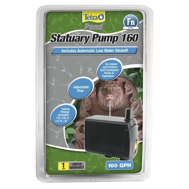 Tetra Statuary Pump 160 gph Front