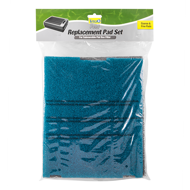 Tetra Pond Submersible Flat Box Filter Pads Front