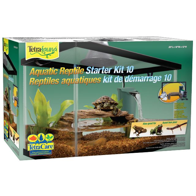 Aquatic Reptile Start Kit 10 gal Front