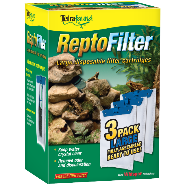 ReptoFilter Cartridges 3 Pack Front