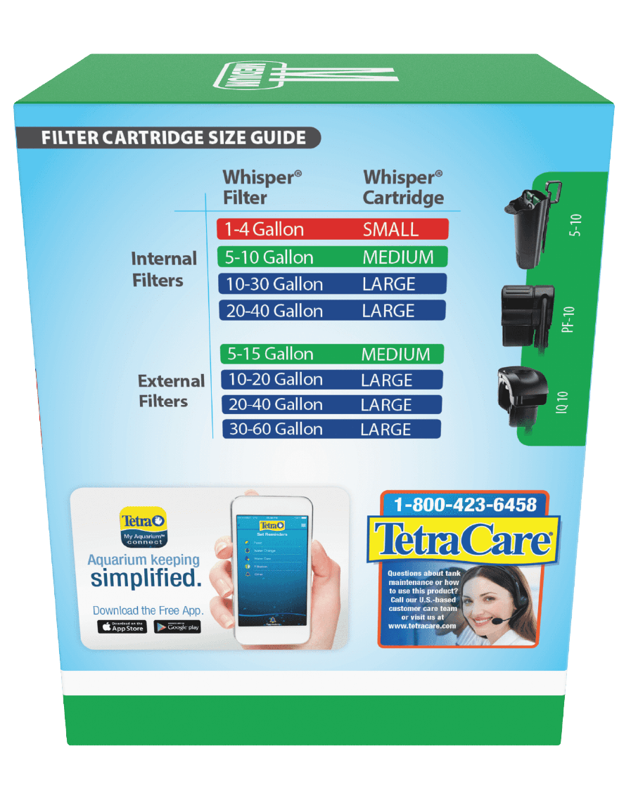 Cartuchos de Repuesto Whisper® Bio-Bag® (Sin Ensamblar) Back