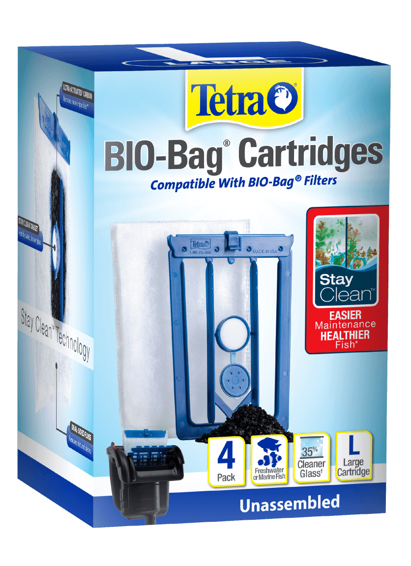 Cartuchos de Repuesto Whisper® Bio-Bag® con Tecnología Stay Clean™ Large 4 ct Front