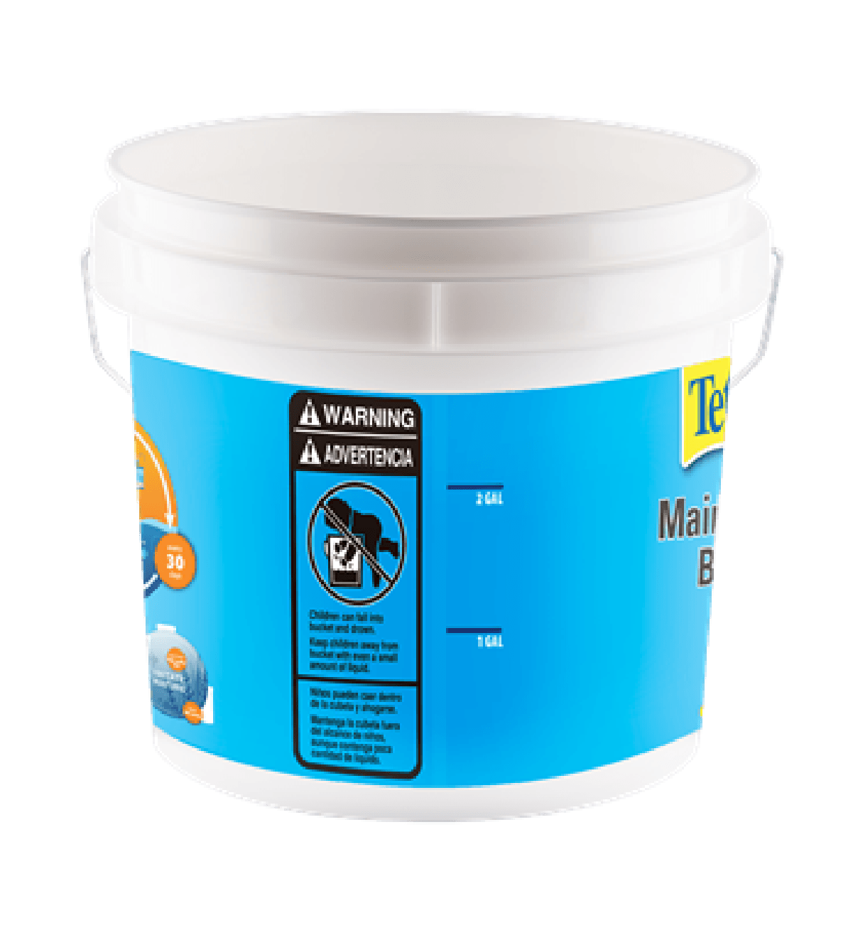 Cubo de 4 galones Back