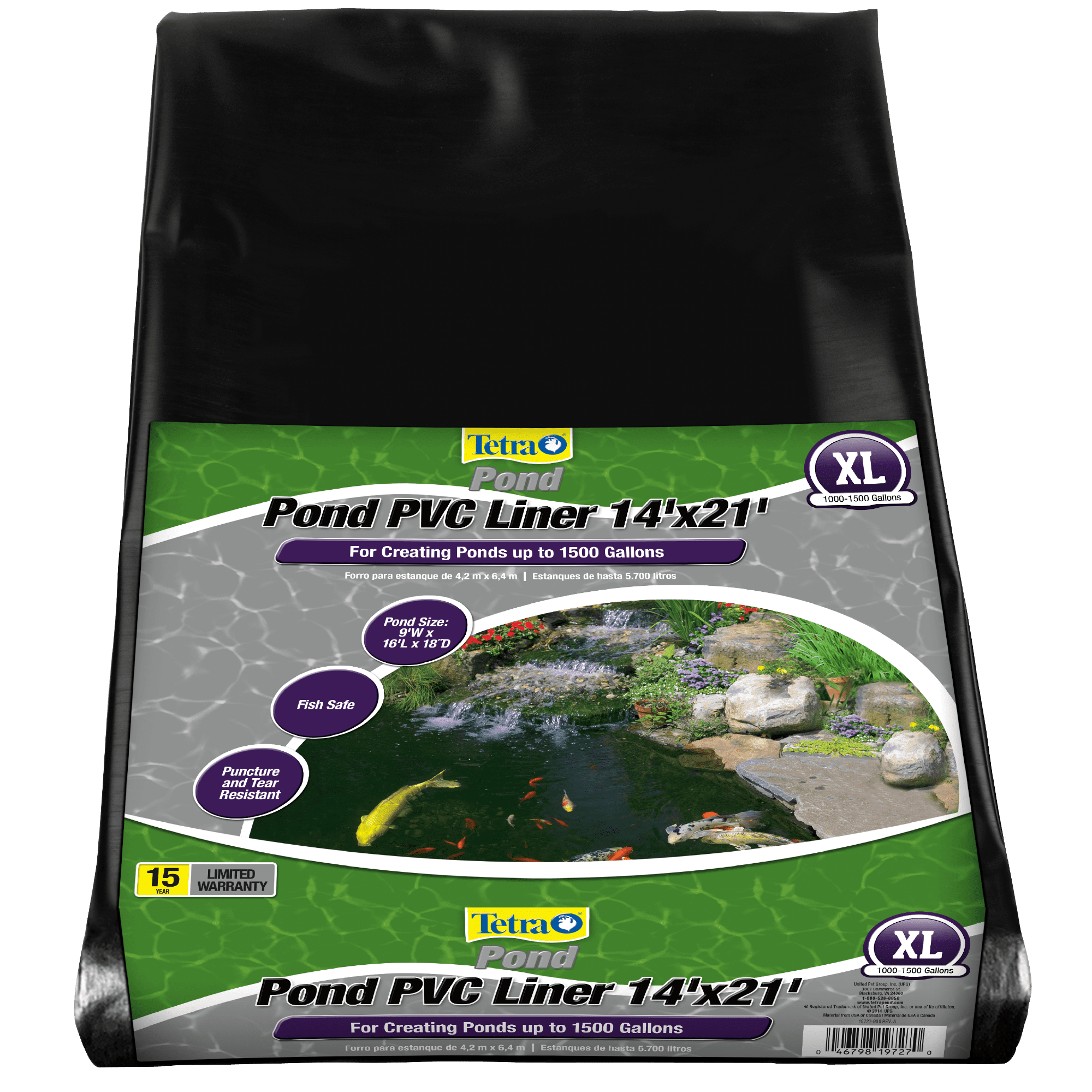 Lona de PVC para Estanque XL Front